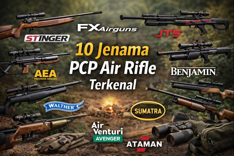 10 Jenama PCP Air Rifle Terkenal - airgunmalaysia.com 10 Jenama PCP Air Rifle Terkenal