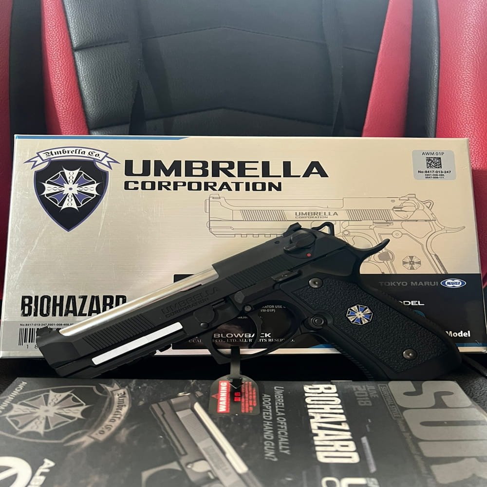 Tokyo-Marui-Biohazard-Albert.W.Model-01P-–-Umbrella-Corporation-GBB-Airsoft-Pistol-6mm-6.jpeg - airgunmalaysia.com