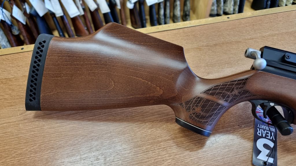 Air Arms 22 S410 Carbine Beech 1 - airgunmalaysia.com