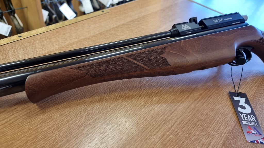 Air Arms 22 S410 Carbine Beech 2 - airgunmalaysia.com