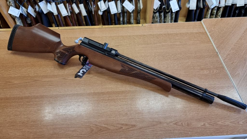 Air Arms 22 S410 Carbine Beech 9 - airgunmalaysia.com