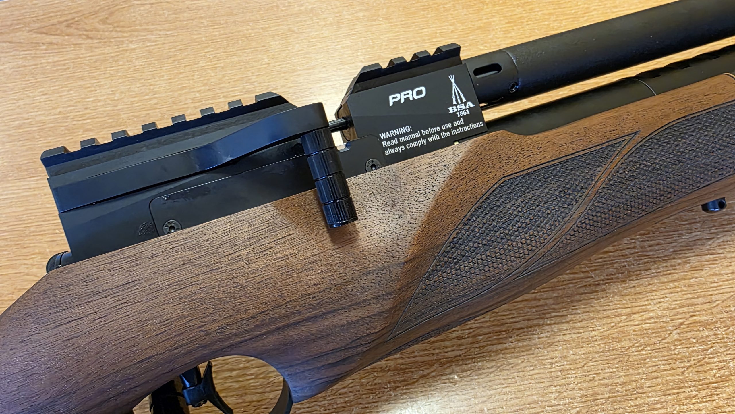 BSA 177 R12 Clx Pro Walnut 1 - airgunmalaysia.com