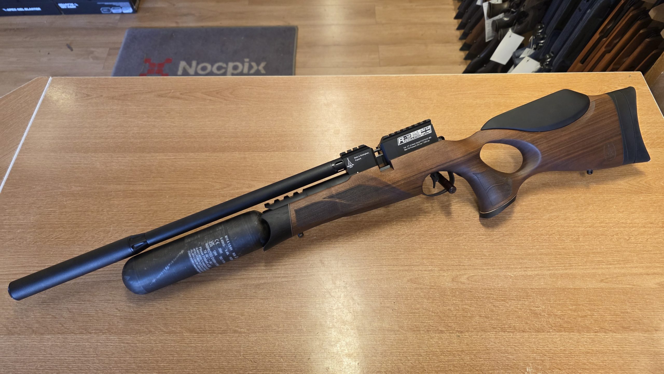 BSA 177 R12 Clx Pro Walnut 5 - airgunmalaysia.com BSA .177 R12 Clx Pro Walnut
