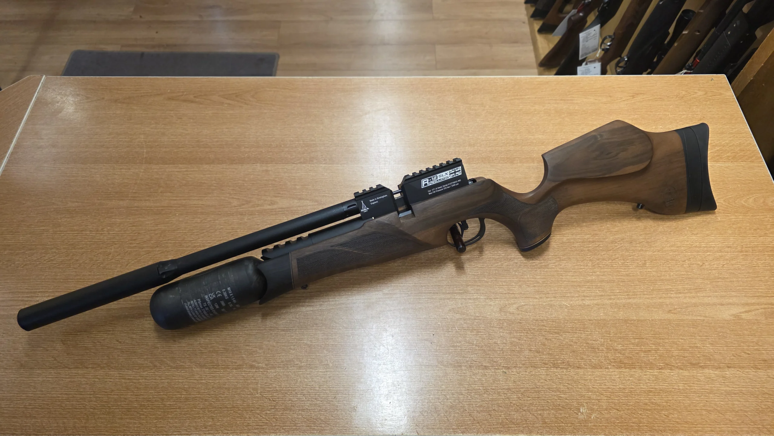 BSA 177 R12 Slx Walnut 4 - airgunmalaysia.com BSA .177 R12 Slx Walnut