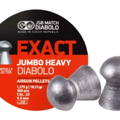 JSB Match Diabolo Exact Jumbo Heavy .22 Cal, 18.13 Grains, Domed, 500ct